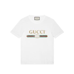 GUCCI Clothing Oversize washed T-shirt with logo