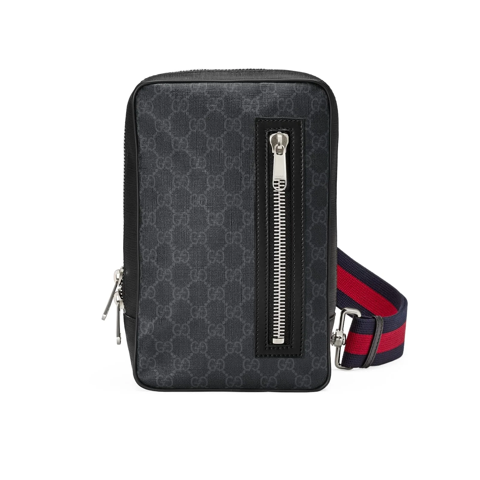 Replica Designer Bags Gucci Replica Bags GG Black sling backpack GG Supreme