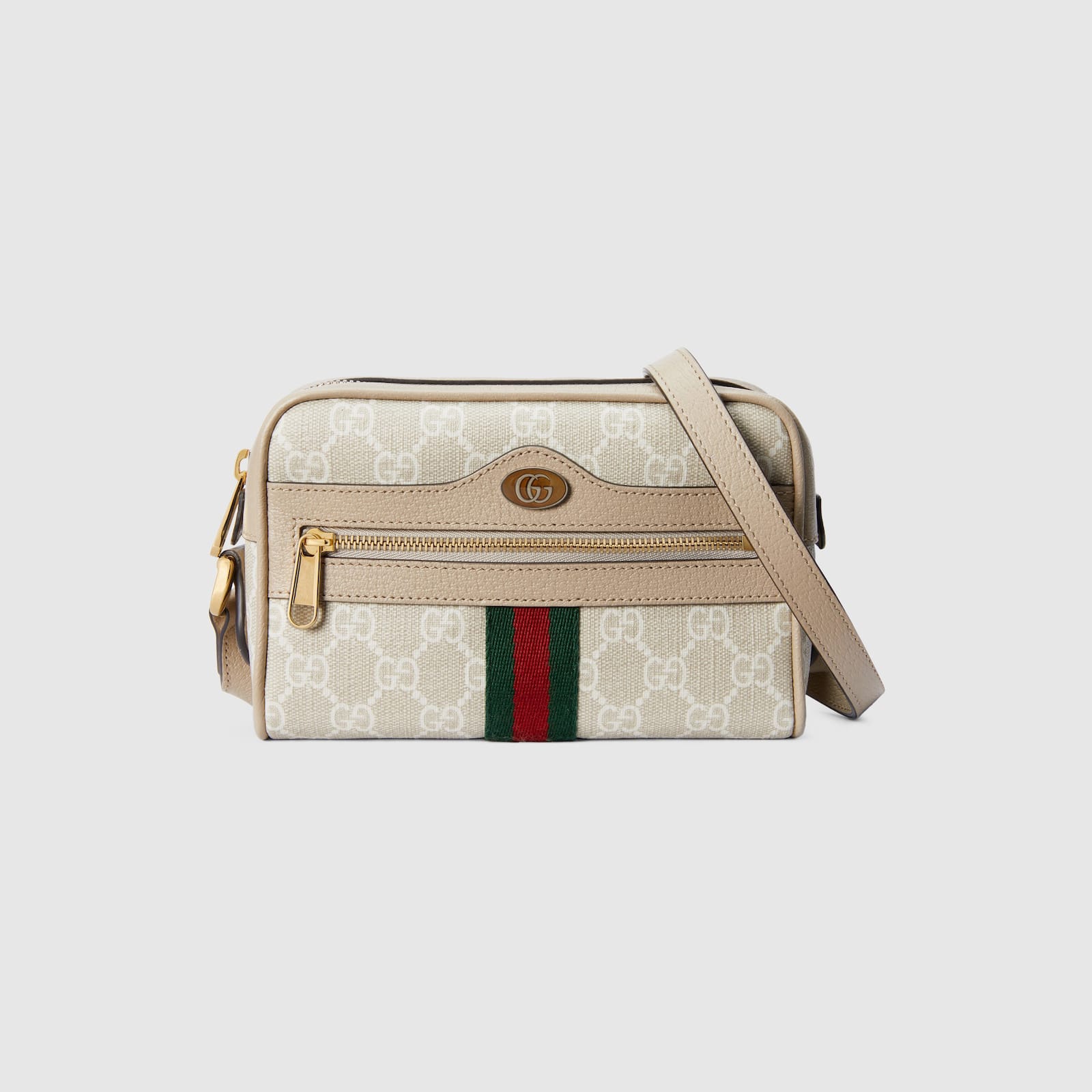 Replica Designer Bags Gucci replica Ophidia GG mini bag beige and white GG Supreme