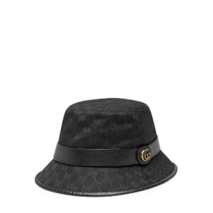 GUCCI Replica Designer GG canvas bucket hat with Double G