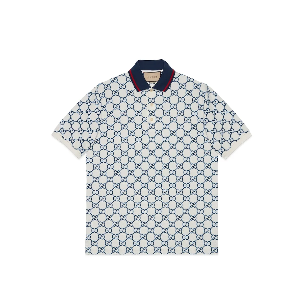 Gucci Replica Clothing GG stretch cotton polo