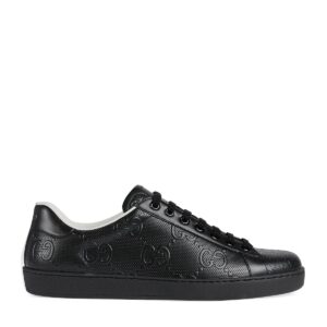 GUCCI Shoes Mens Ace GG embossed sneaker