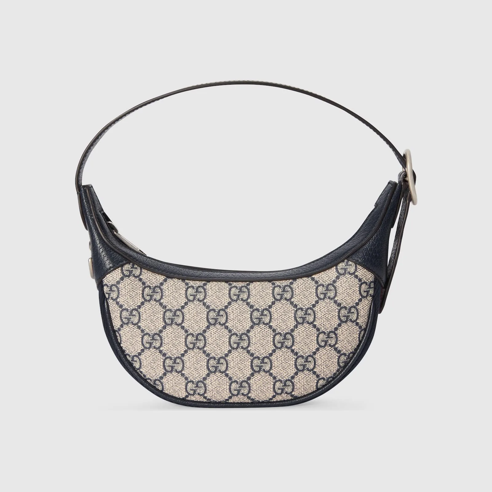Replica Designer Bags Gucci replica Ophidia GG mini bag beige and blue Supreme