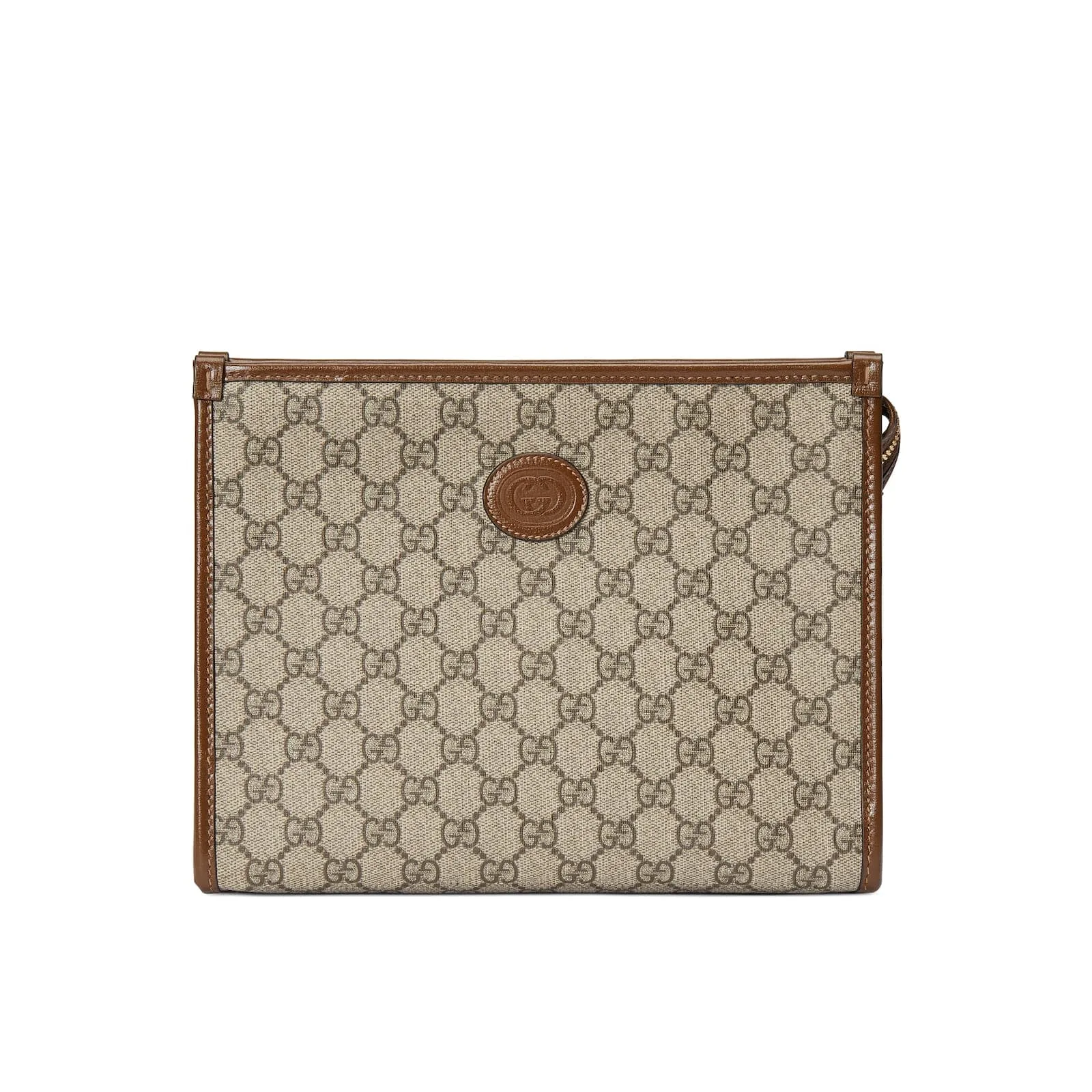 Replica Designer Bags Gucci Replica Bags Beauty case with Interlocking G beige and ebony Supreme