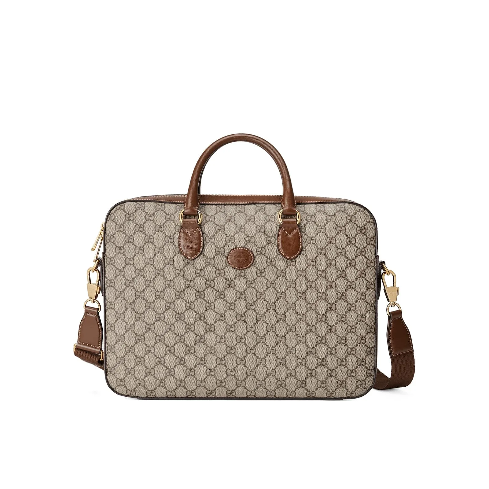 Replica Designer Bags Gucci Replica Bags Business case with Interlocking G GG Supreme