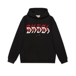 GUCCI Clothing Jersey sweatshirt with mirror print