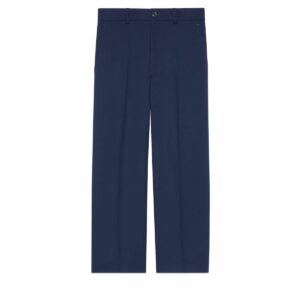 GUCCI Replica Designer Clothes Fluid drill cropped pant
