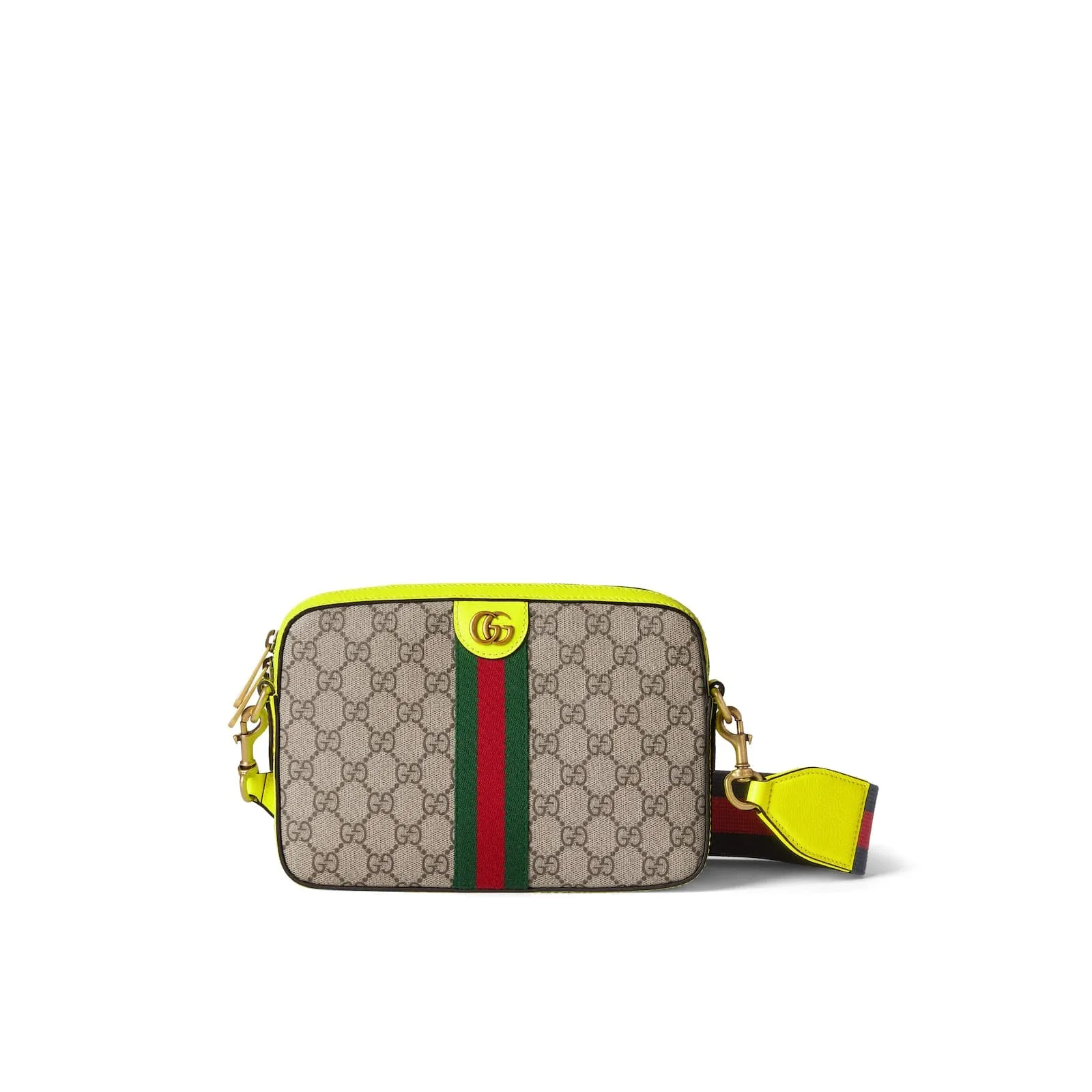 Replica Designer Bags Gucci Replica Bags Ophidia GG small crossbody bag beige and ebony GG Supreme