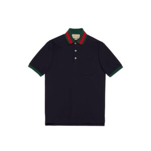 GUCCI Clothing Stretch cotton piquet polo