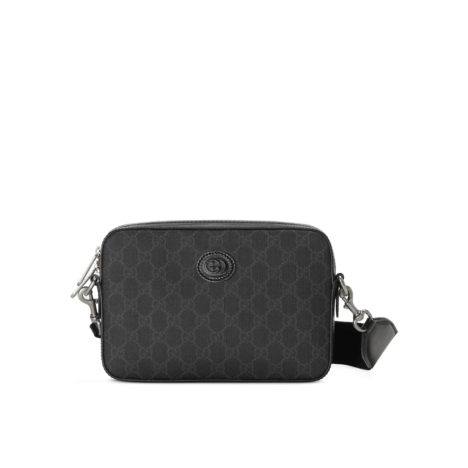 Replica Designer Bags Gucci Replica Bags Crossbody bag with Interlocking G black Supreme