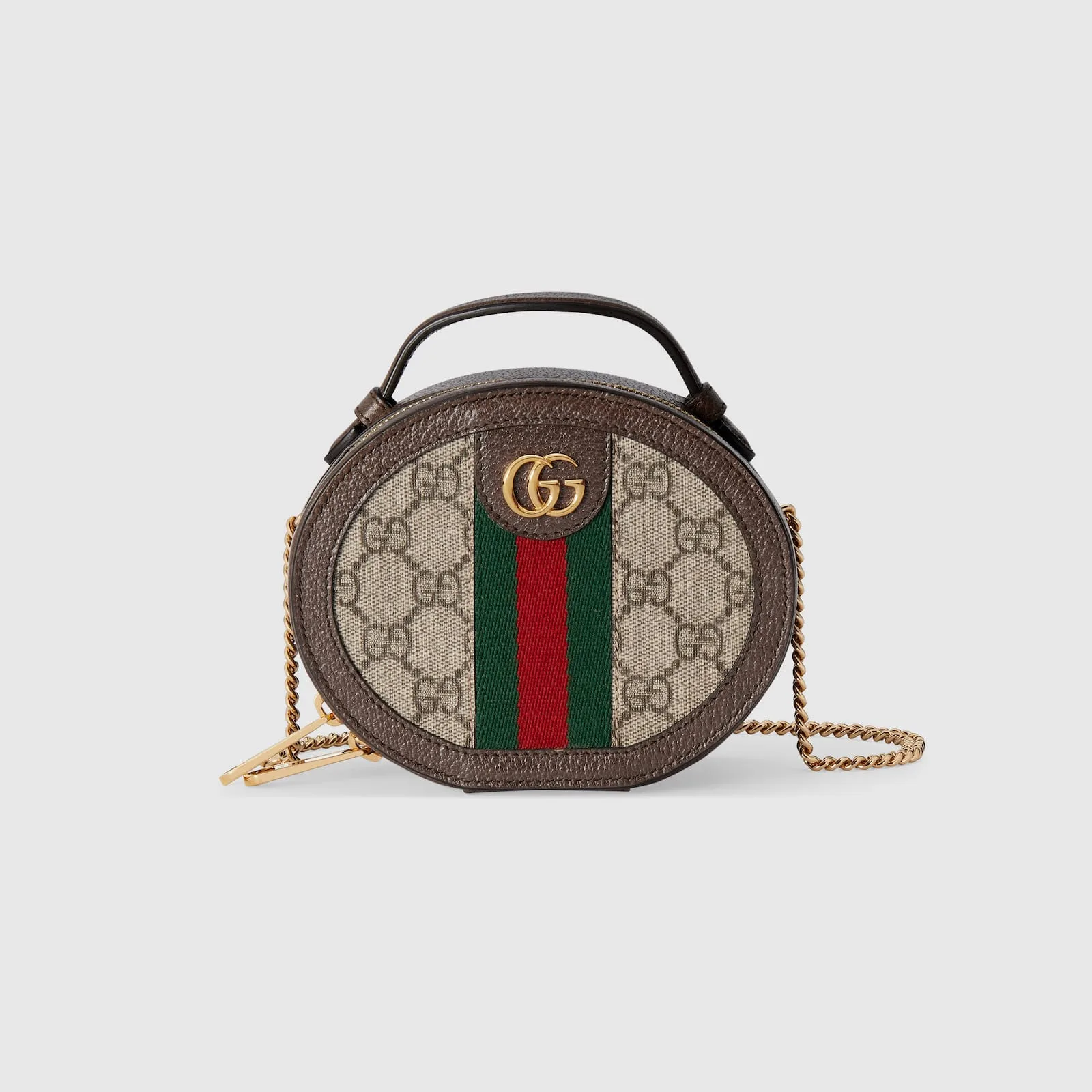 Replica Designer Bags Gucci replica Ophidia mini chain bag beige and ebony Supreme