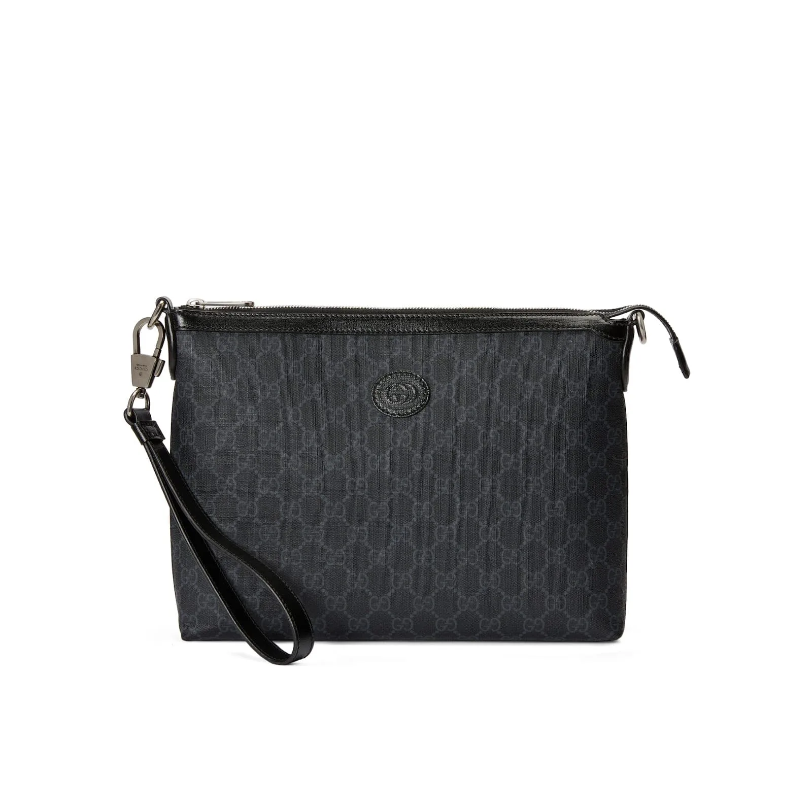 Replica Designer Bags Gucci Replica Bags Messenger bag with Interlocking G black Supreme