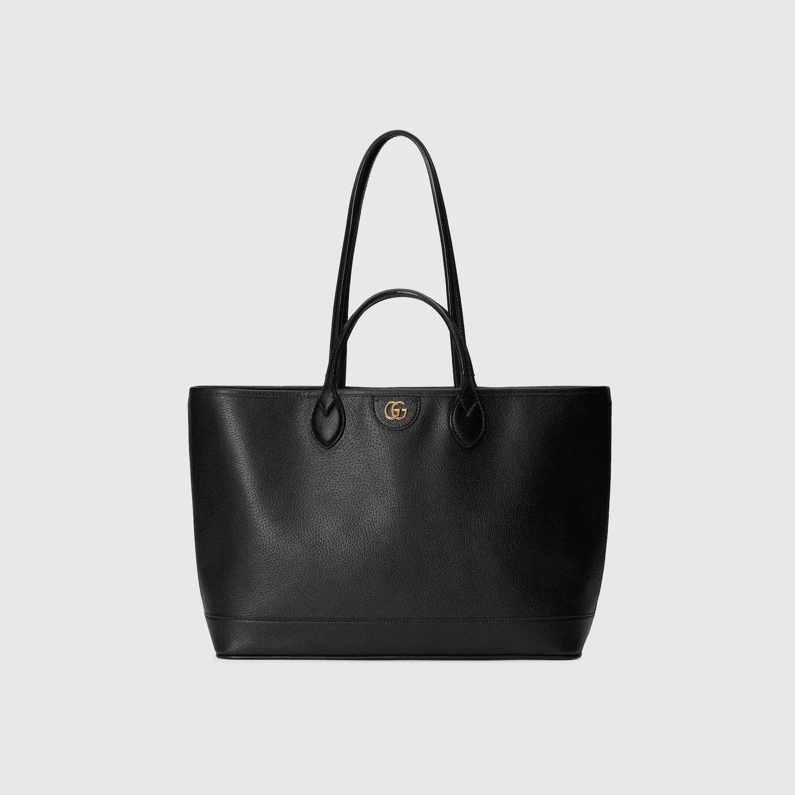 Replica Designer Bags Gucci replica Ophidia medium tote bag black leather