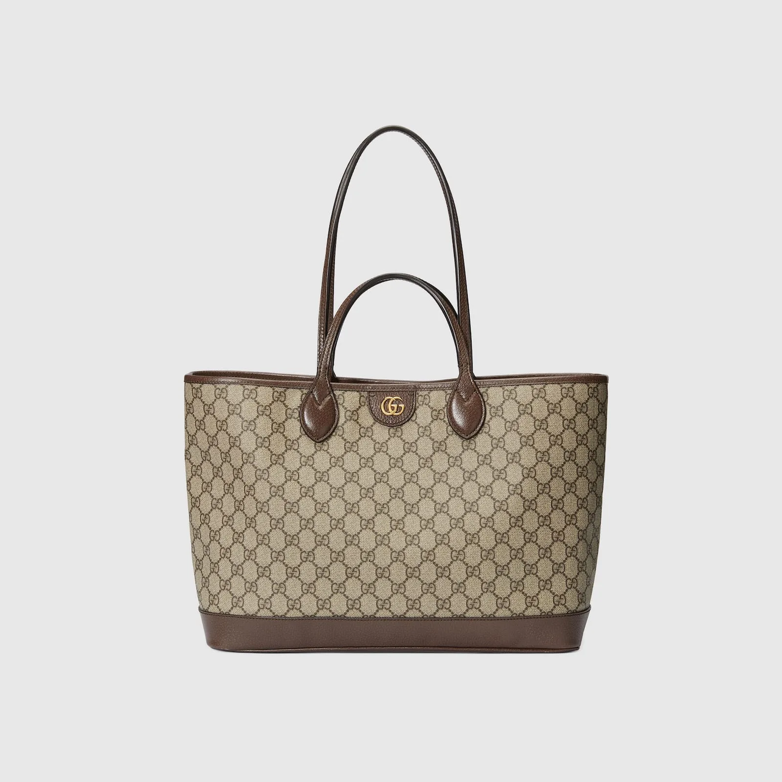 Replica Designer Bags Gucci replica Ophidia medium tote bag beige and ebony Supreme