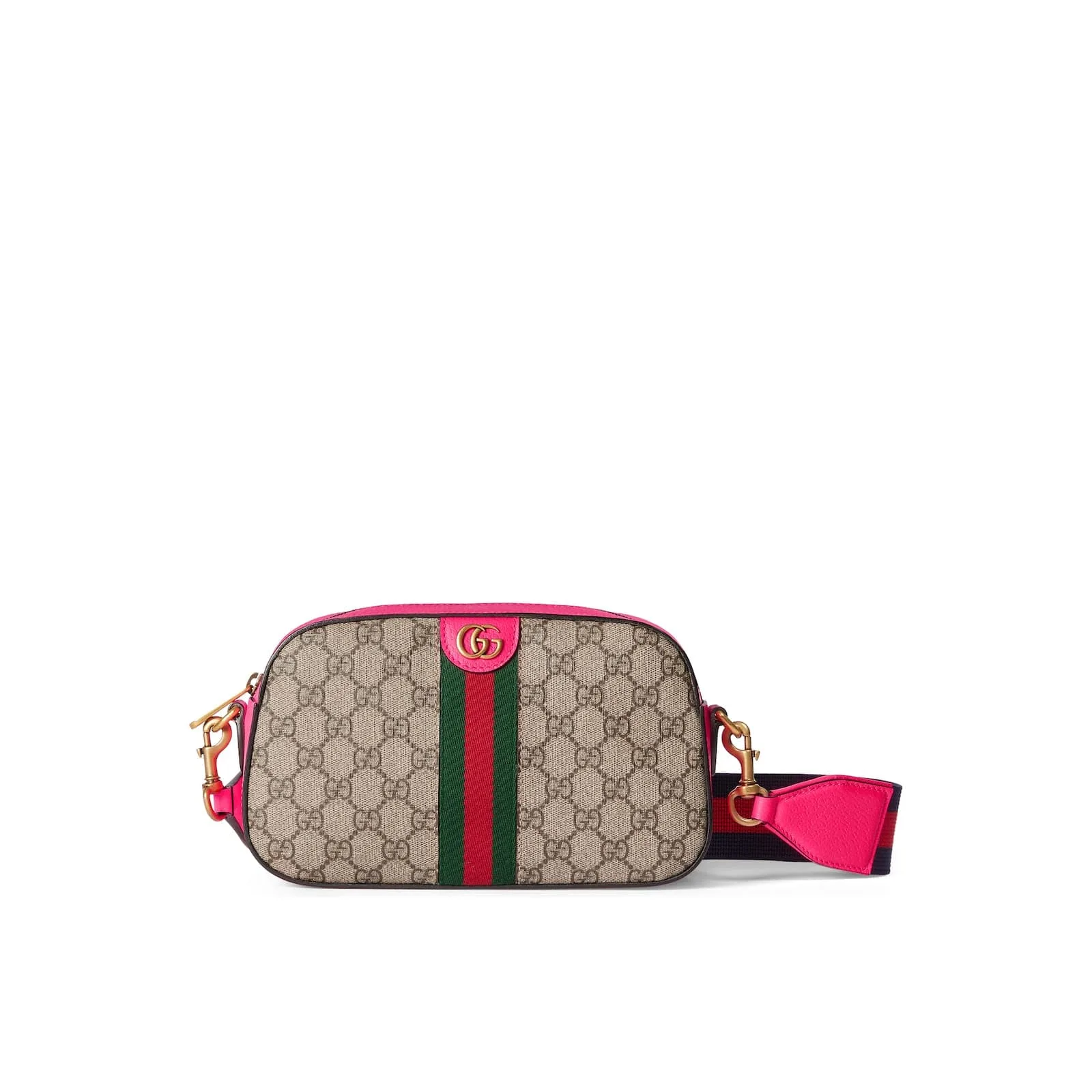 Replica Designer Bags Gucci Replica Bags Ophidia GG small crossbody bag beige and ebony GG Supreme