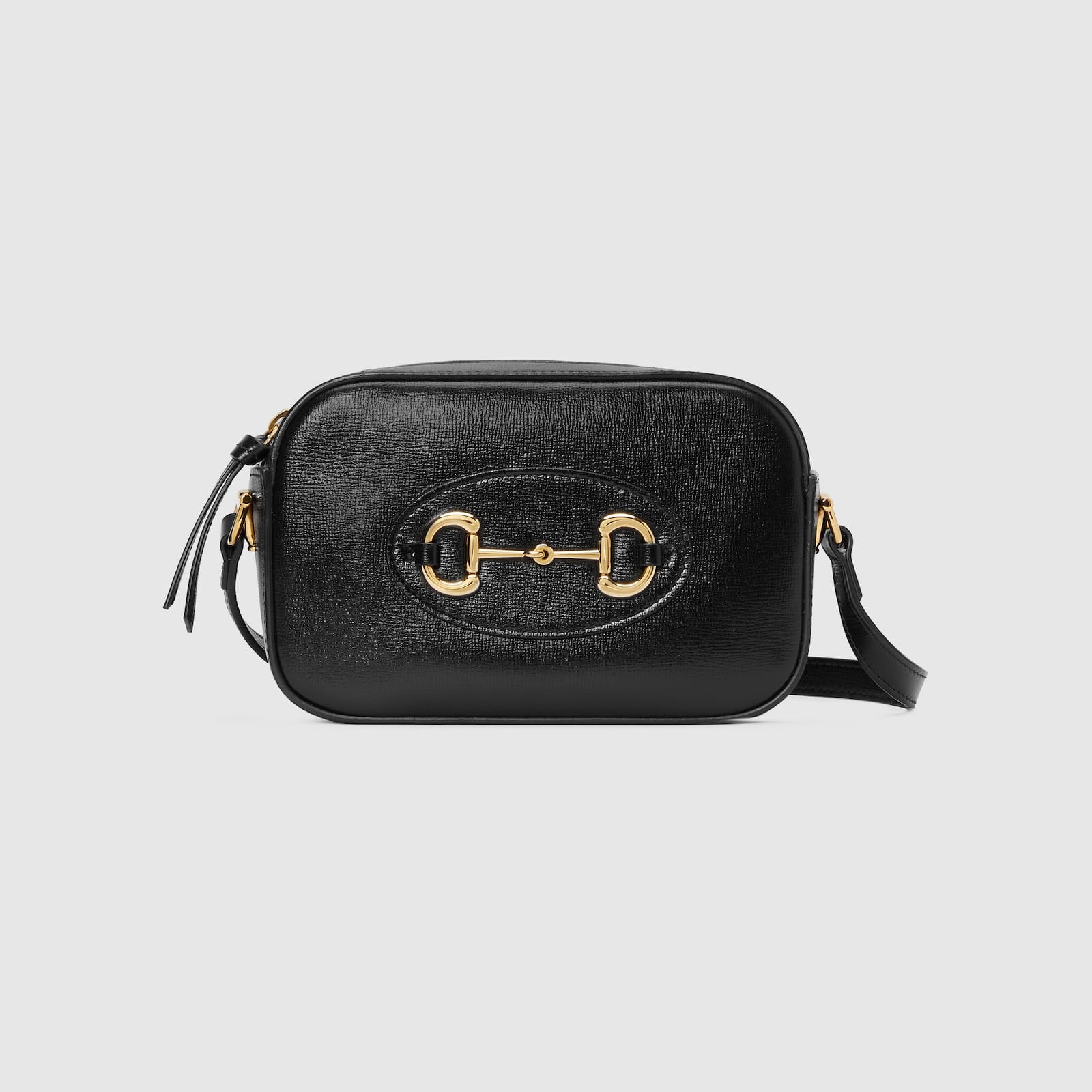 Replica Designer Bags Gucci replica Horsebit 1955 small shoulder bag black leather