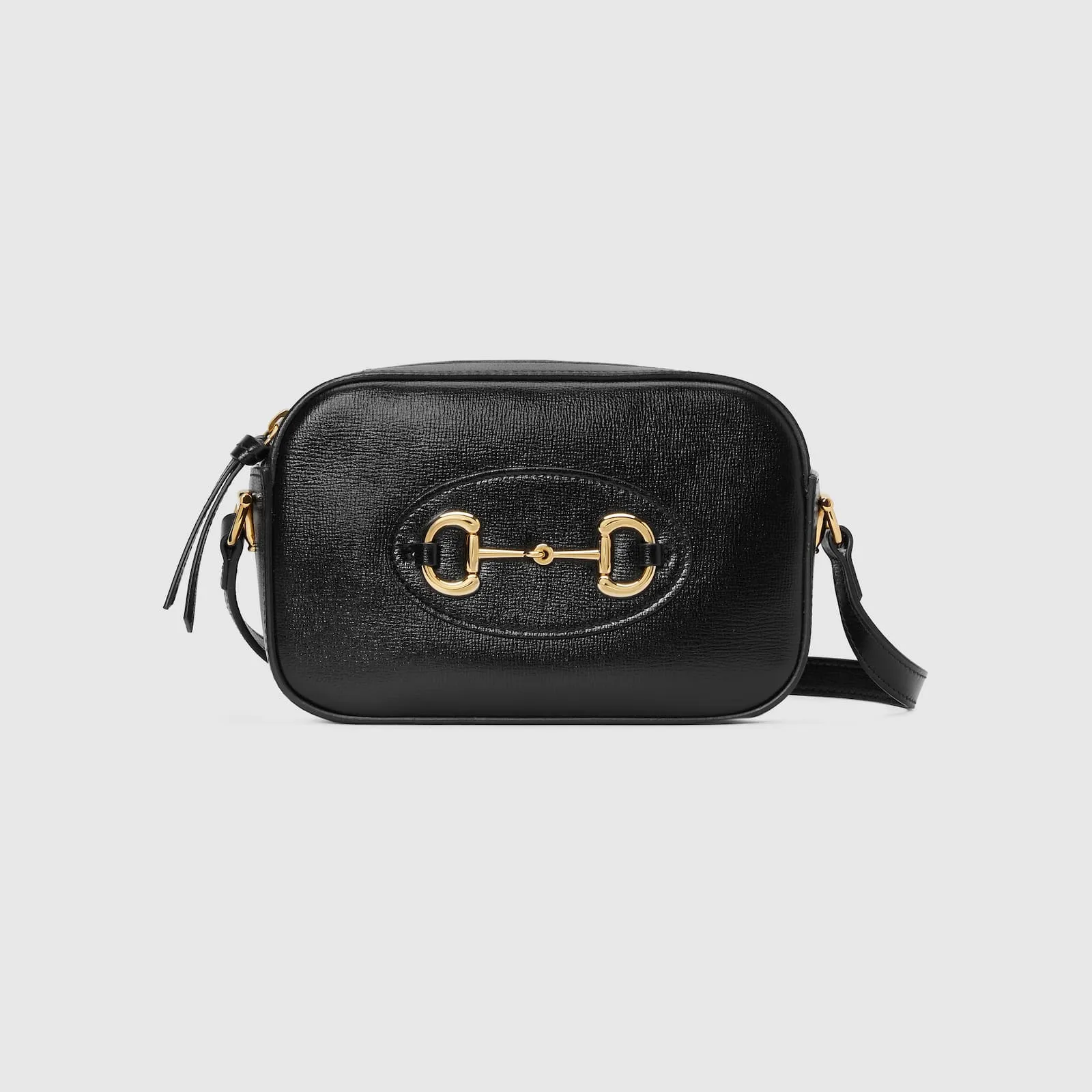 Replica Designer Bags Gucci replica Horsebit 1955 small shoulder bag black leather