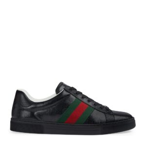 GUCCI Shoes Mens Ace GG Crystal canvas sneaker