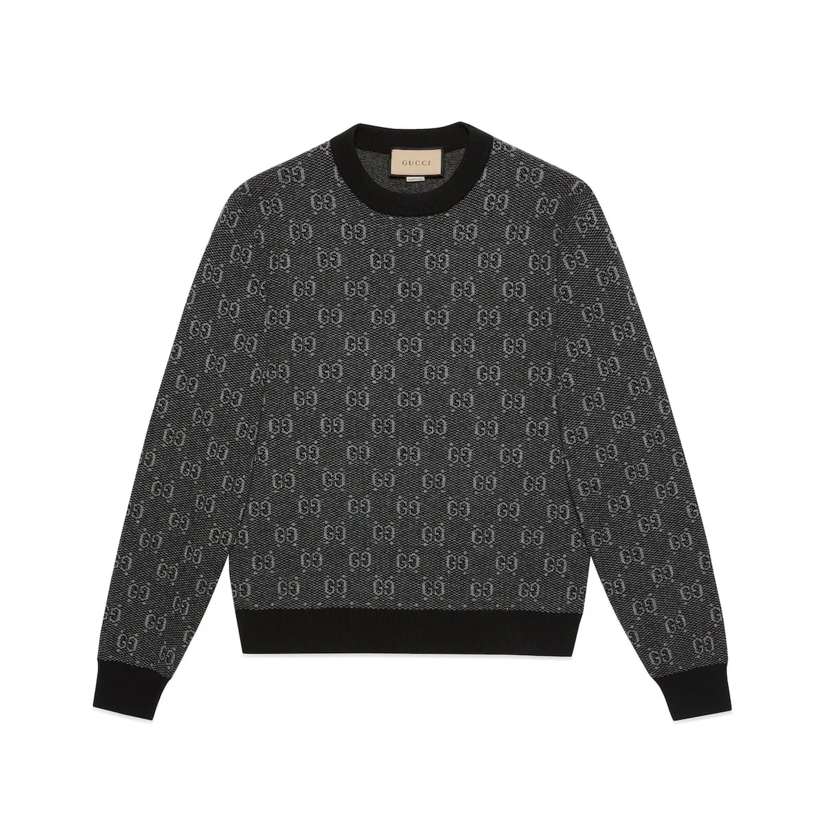 Gucci replica designer clothes GG wool jacquard sweater