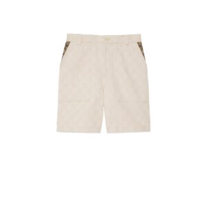 GUCCI Replica Designer Clothes GG cotton jacquard bermuda shorts