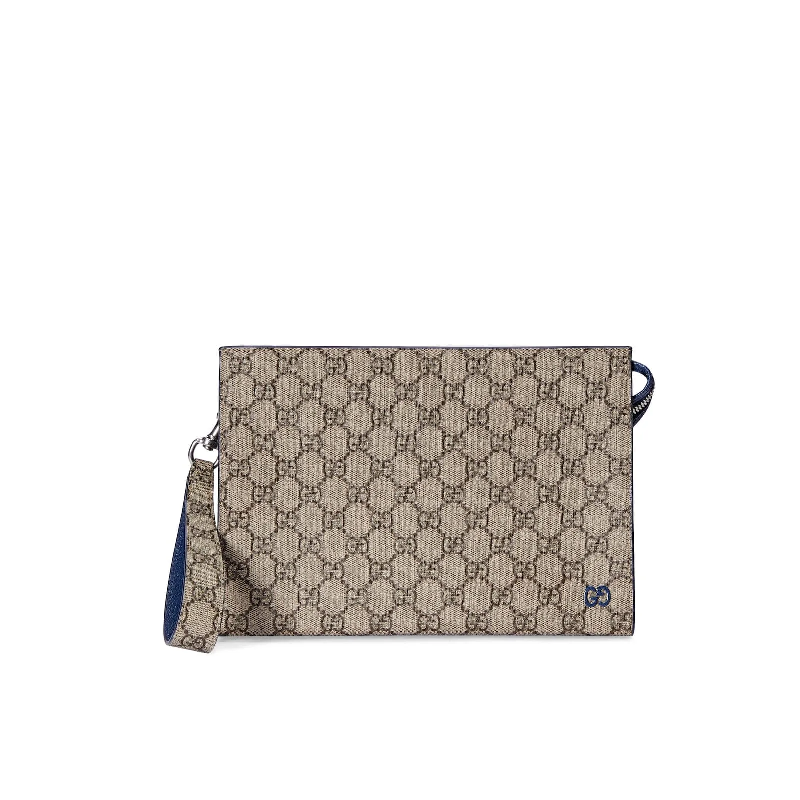 Replica Designer Bags Gucci Replica Bags Pouch with GG detail beige and ebony Supreme