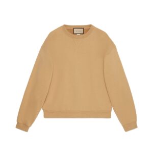 GUCCI Clothing Cotton jersey sweatshirt with Web