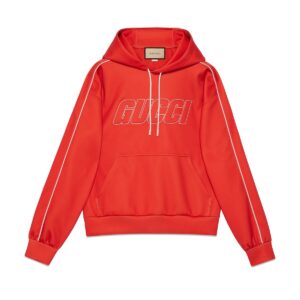 GUCCI Clothing Neoprene hooded sweatshirt