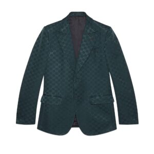 GUCCI Replica Designer Clothes GG cotton faille jacket