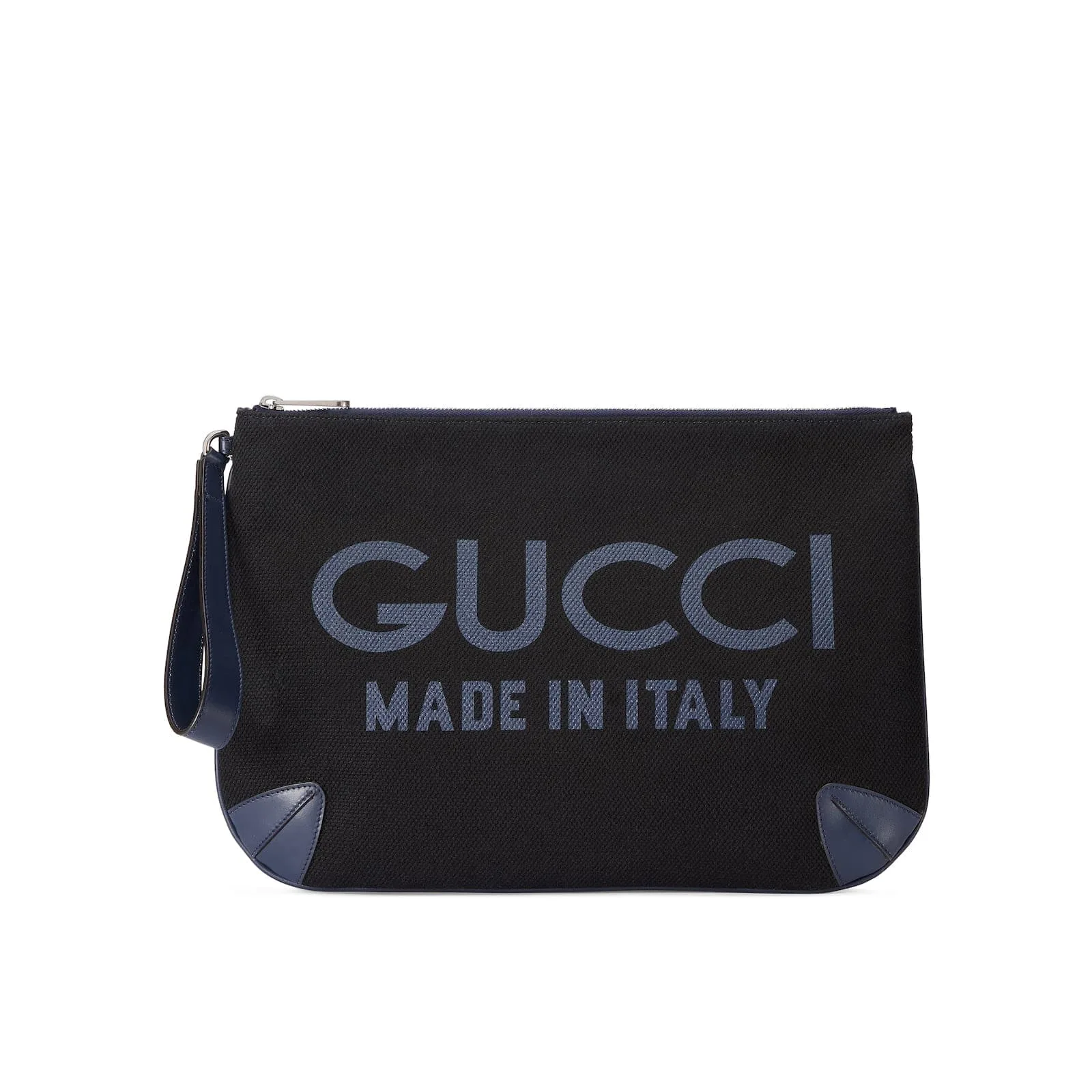 Replica Designer Bags Gucci Replica Bags Pouch with print black canvas