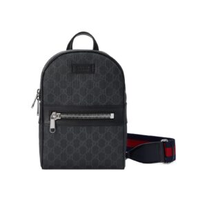 Replica Designer Bag GUCCI GG crossbody bag black Supreme