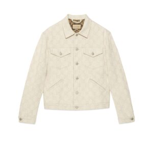 GUCCI Replica Designer Clothes GG cotton jacquard jacket
