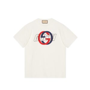 GUCCI Clothing Cotton jersey printed T-shirt