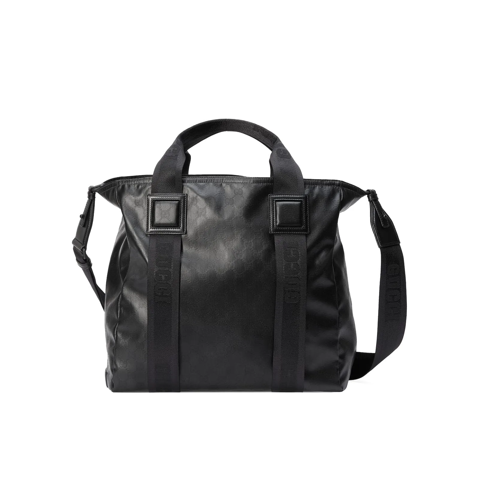 Replica Designer Bags Gucci Replica Bags GG Crystal tote bag black GG Crystal canvas