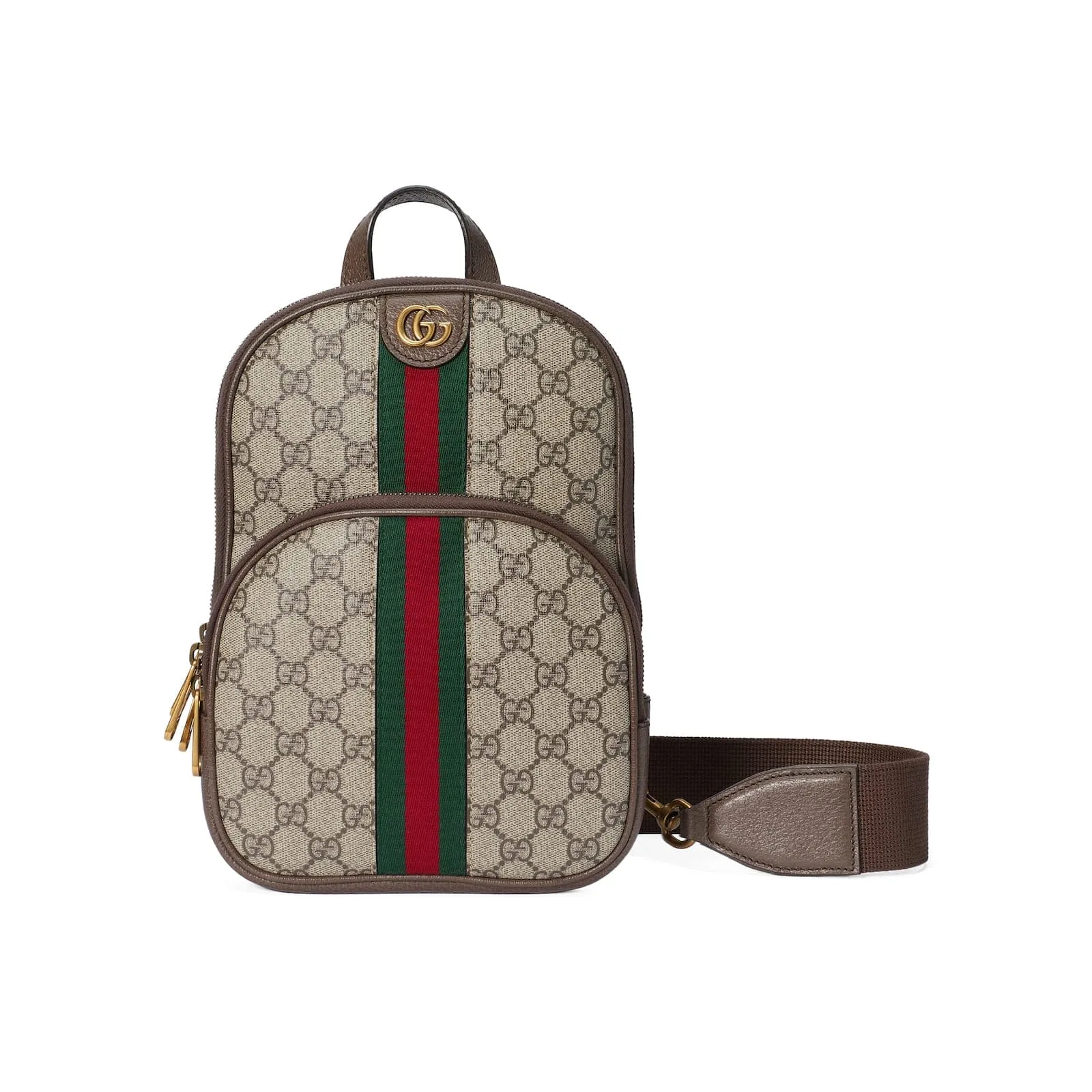 Replica Designer Bags Gucci Replica Bags Ophidia GG crossbody bag beige and ebony GG Supreme