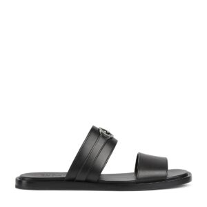 GUCCI Shoes Mens sandal with Round Interlocking G