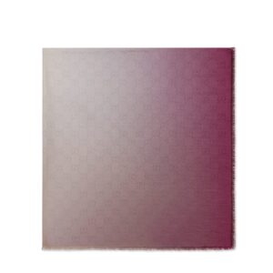 GUCCI GG silk jacquard shawl