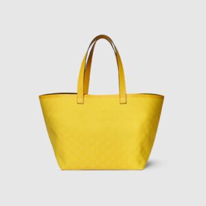Replica Designer Bag GUCCI GG medium tote bag yellow GG canvas