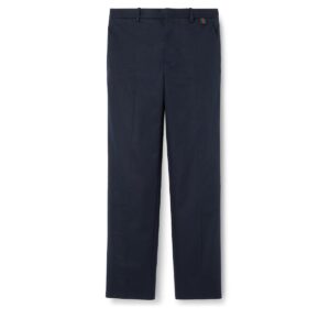 GUCCI Replica Designer Clothes Double cotton twill pant with Web