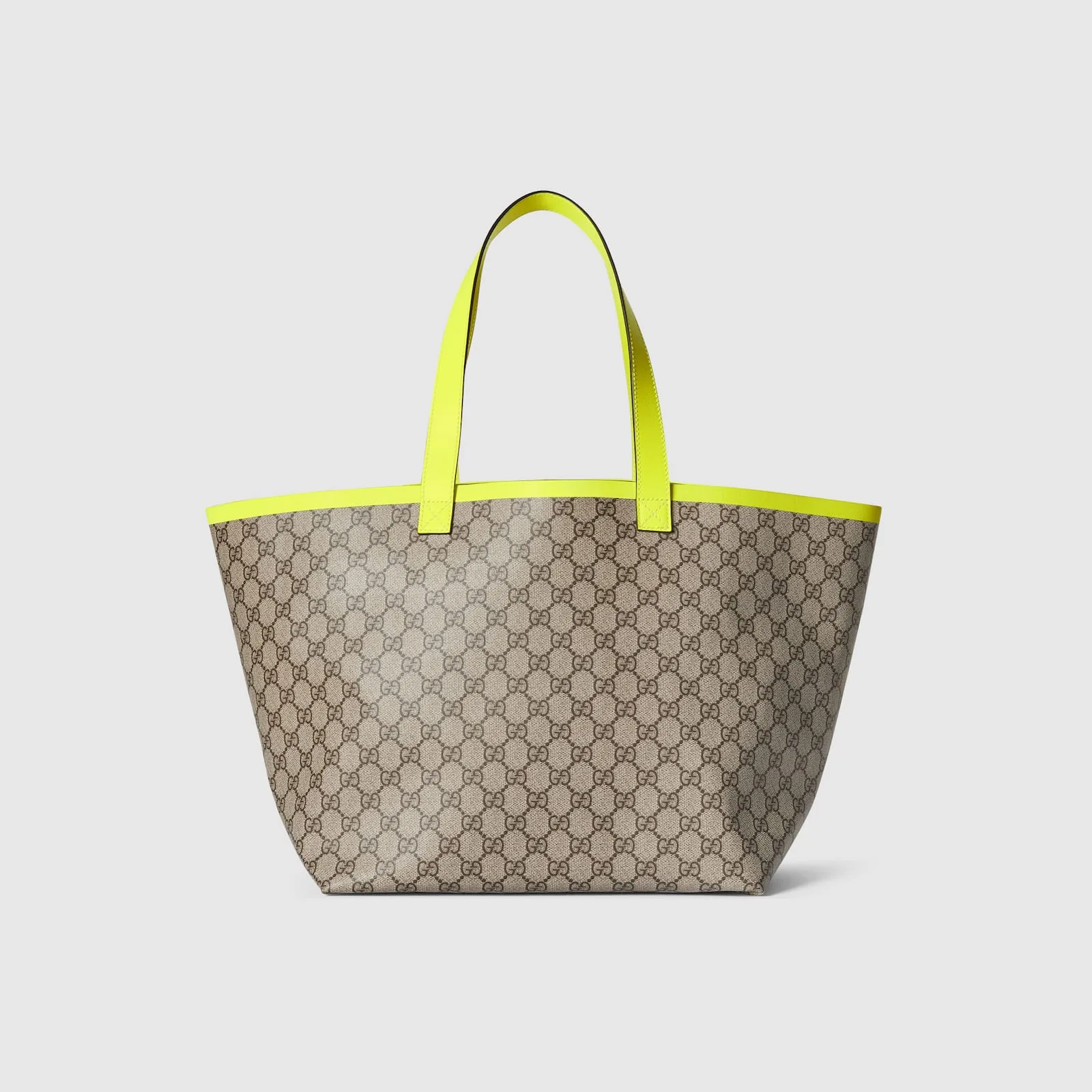 Replica Designer Bags Gucci replica Ophidia GG medium tote bag beige and ebony GG Supreme