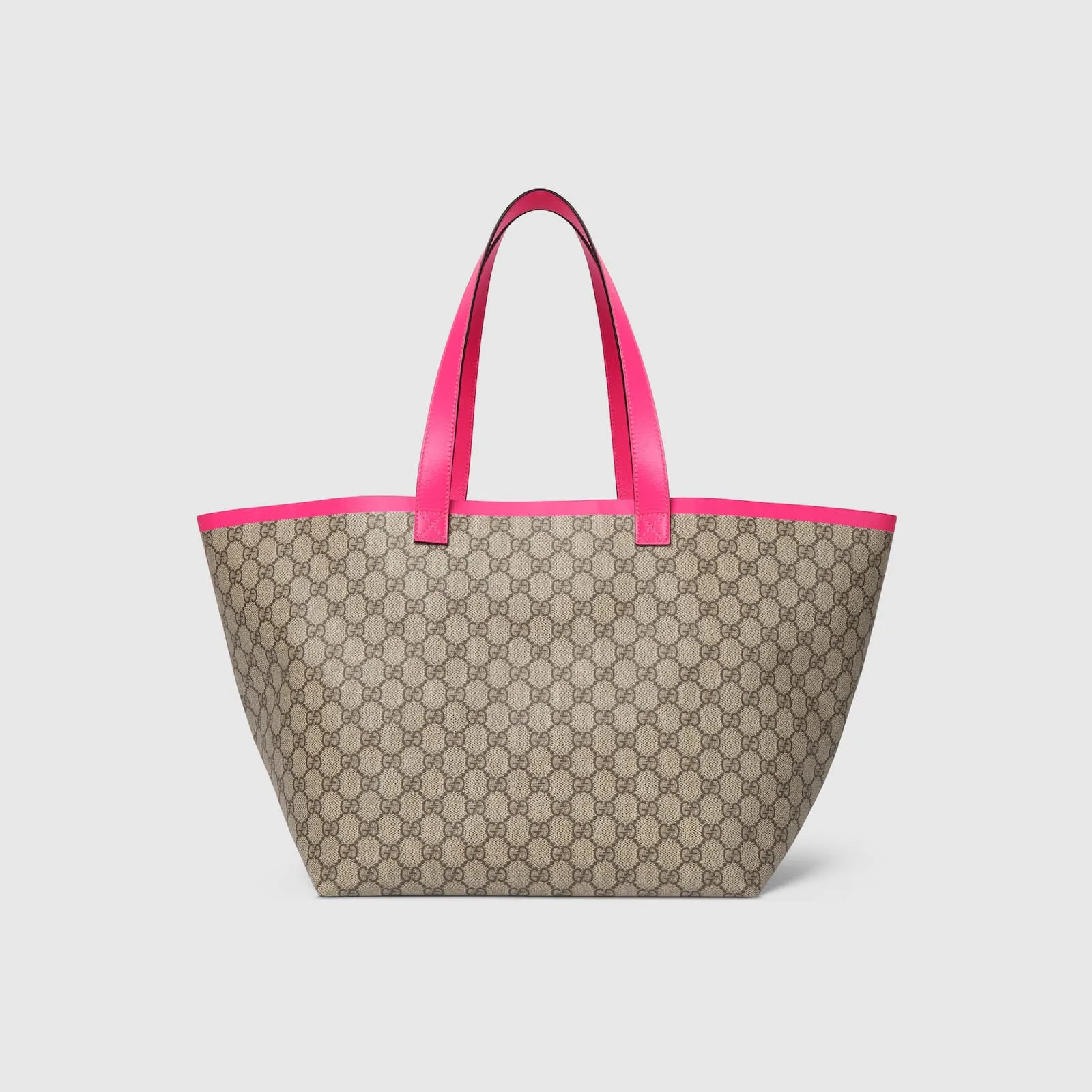 Replica Designer Bags Gucci replica Ophidia GG medium tote bag beige and ebony GG Supreme