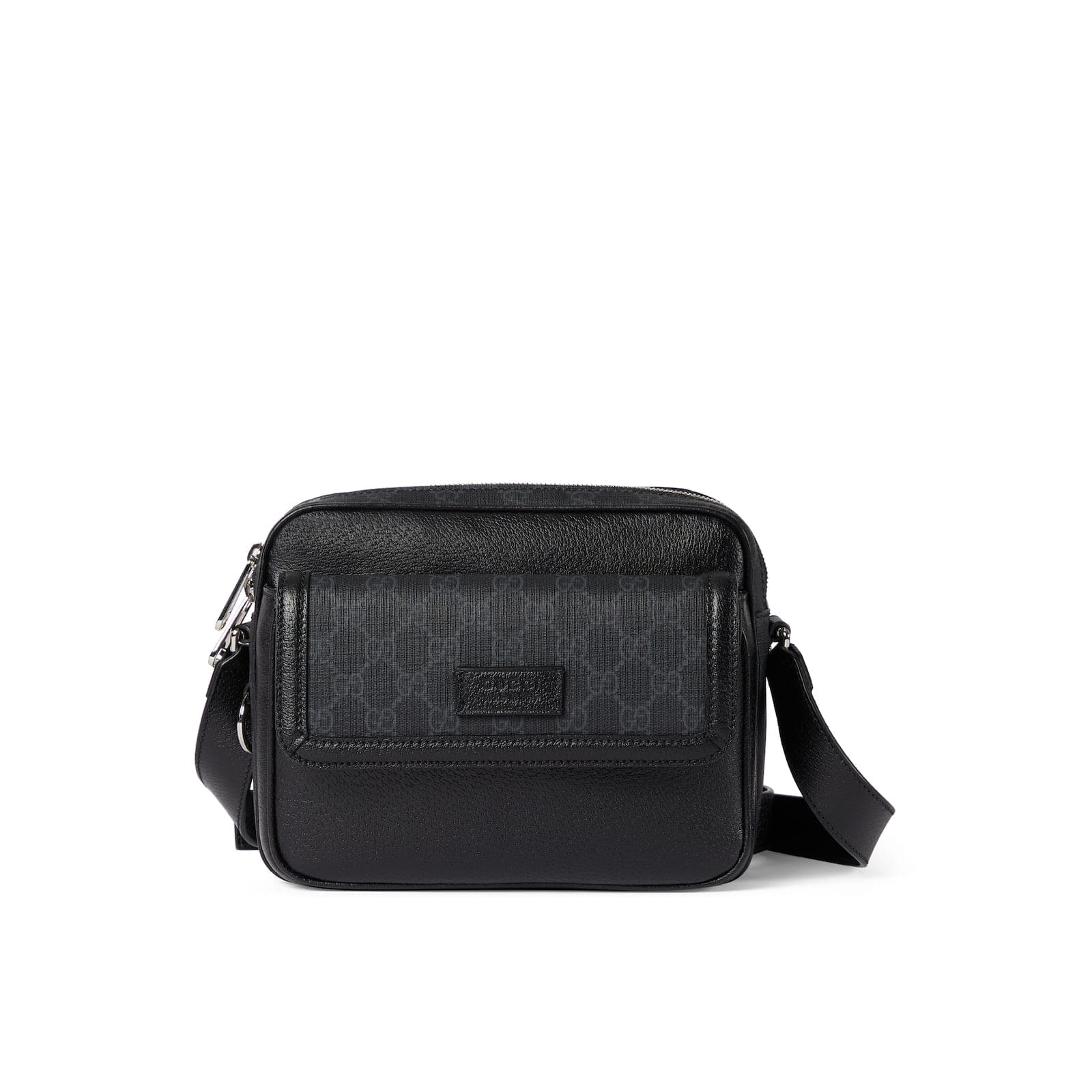 Replica Designer Bags Gucci Replica Bags Small GG crossbody bag with tag black leather