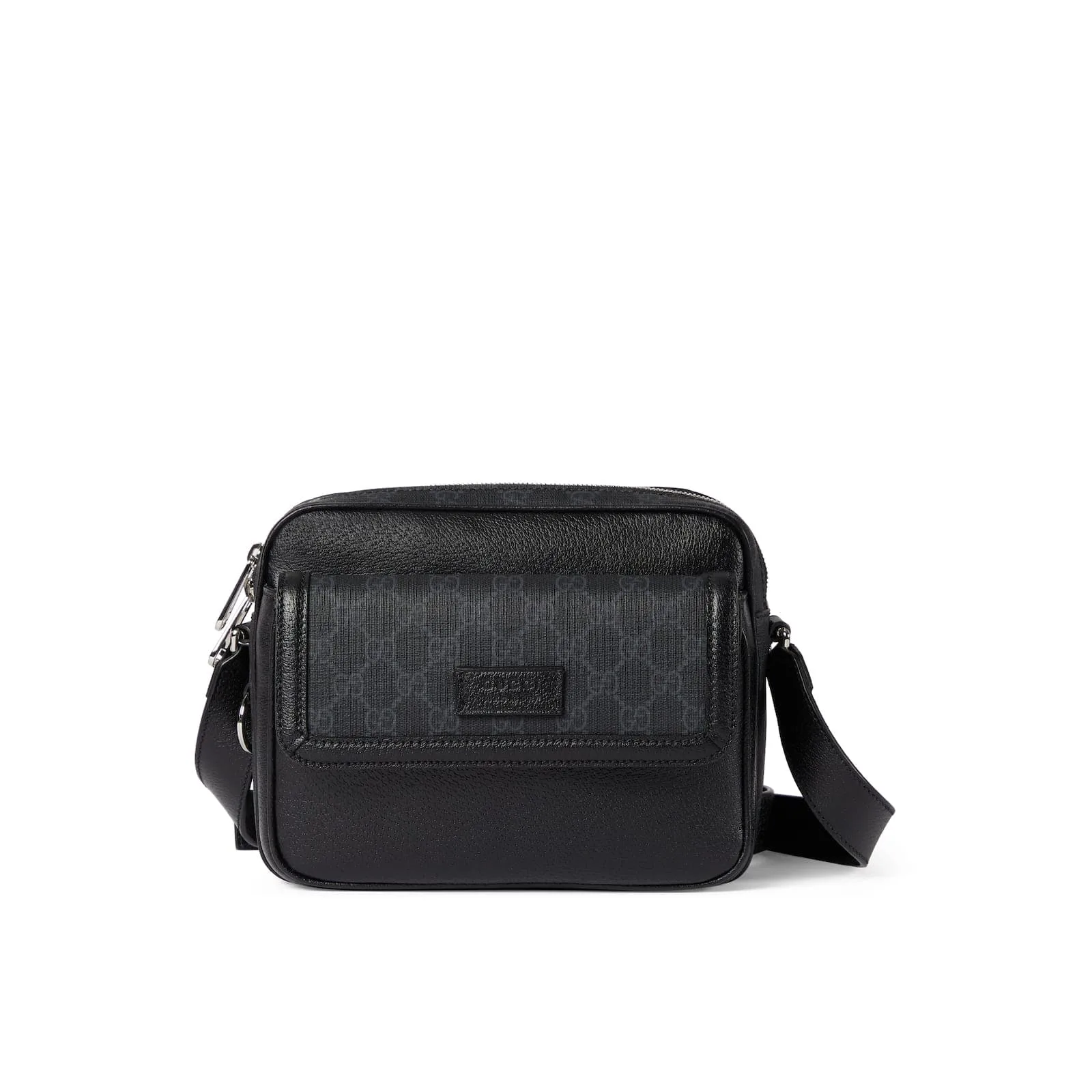 Replica Designer Bags Gucci Replica Bags Small GG crossbody bag with tag black leather