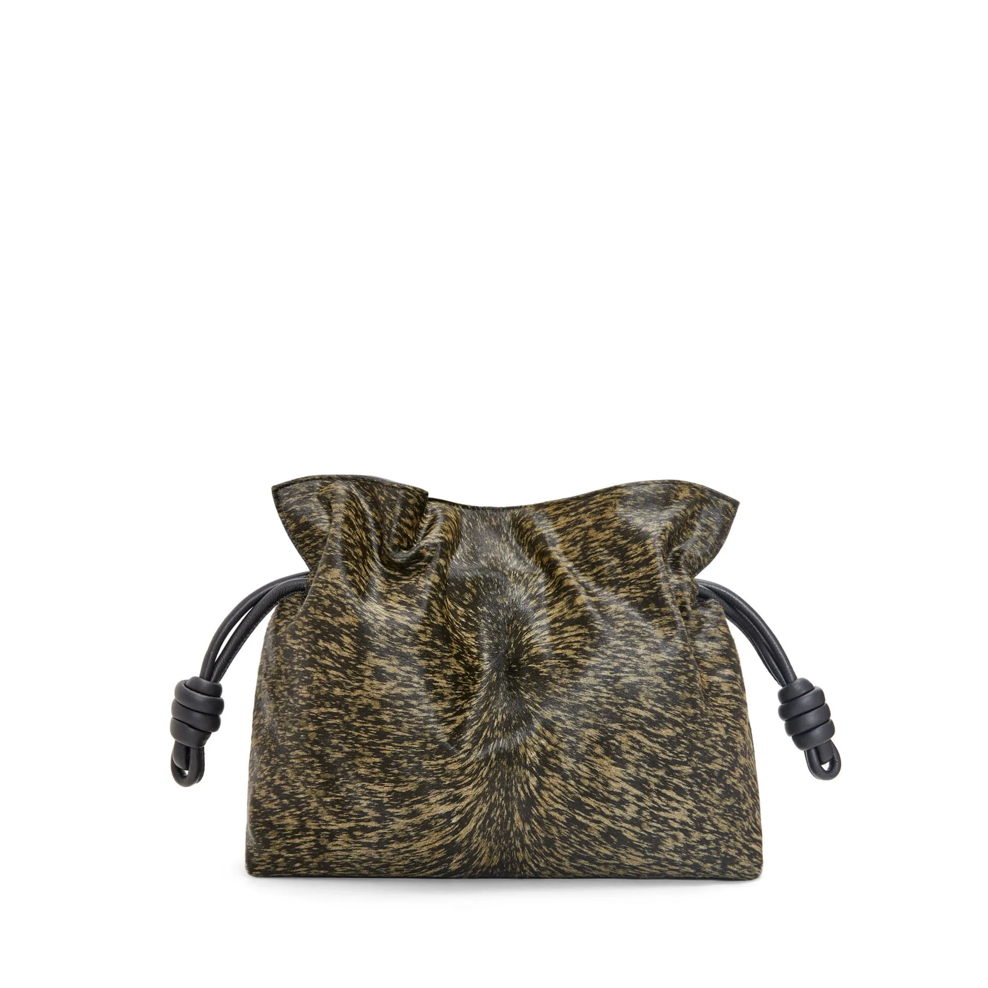 LOEWE Replica bags Flamenco clutch in hairy Calfskin