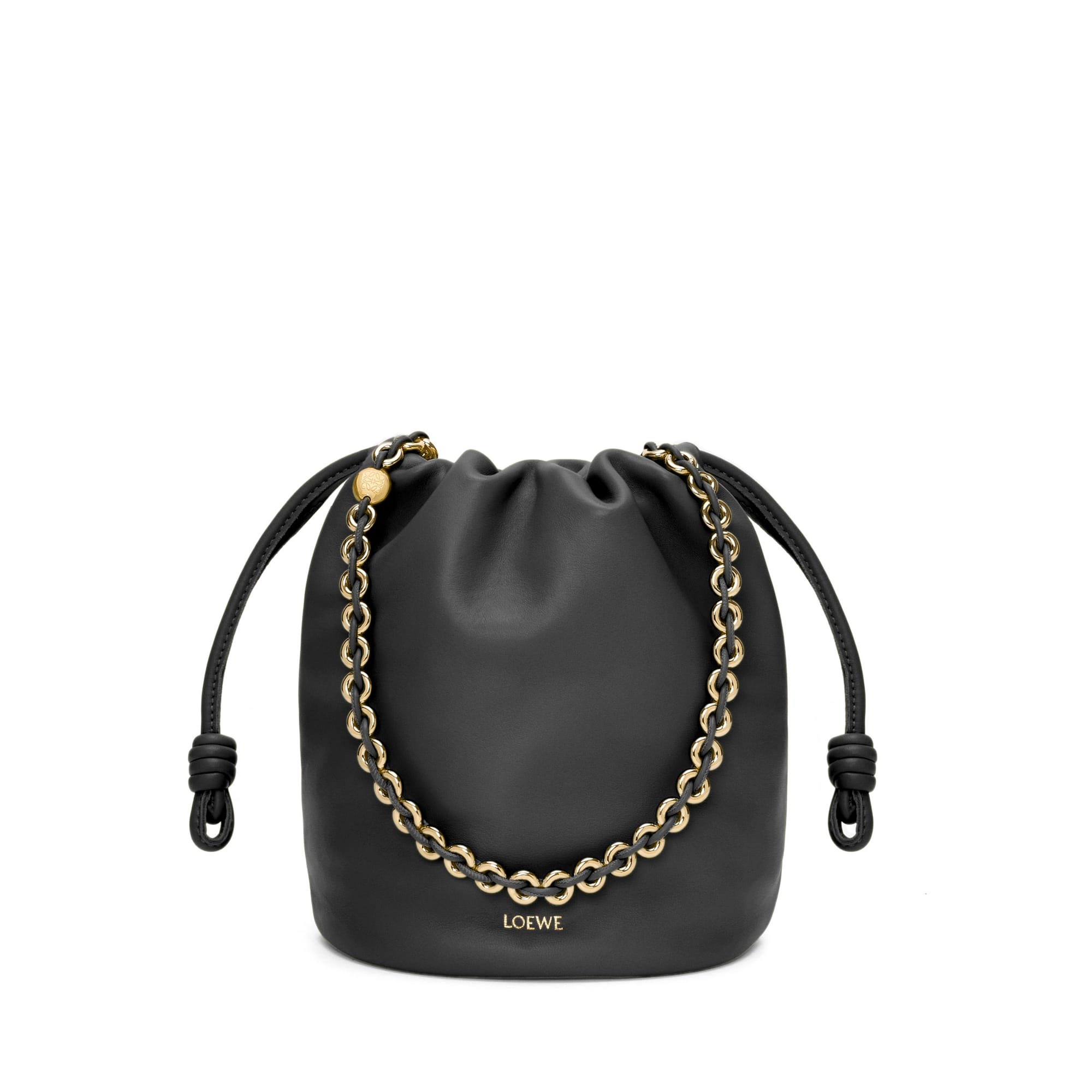 LOEWE Replica bags Flamenco Purse Bucket bag in mellow Nappa Lambskin