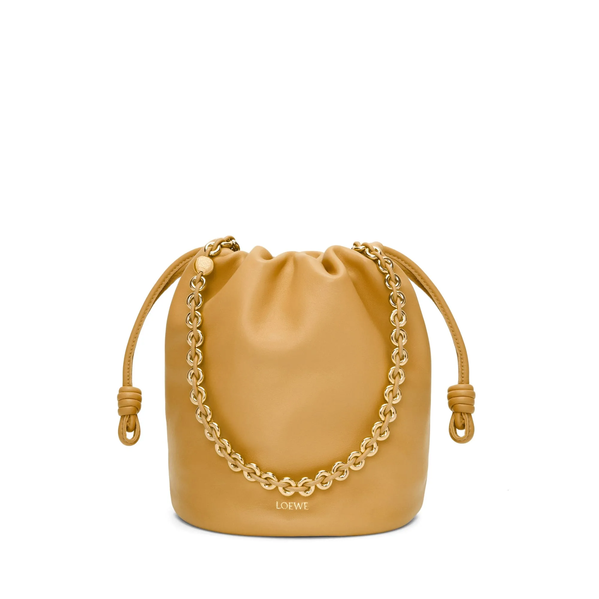LOEWE Replica bags Flamenco Purse Bucket bag in mellow Nappa Lambskin