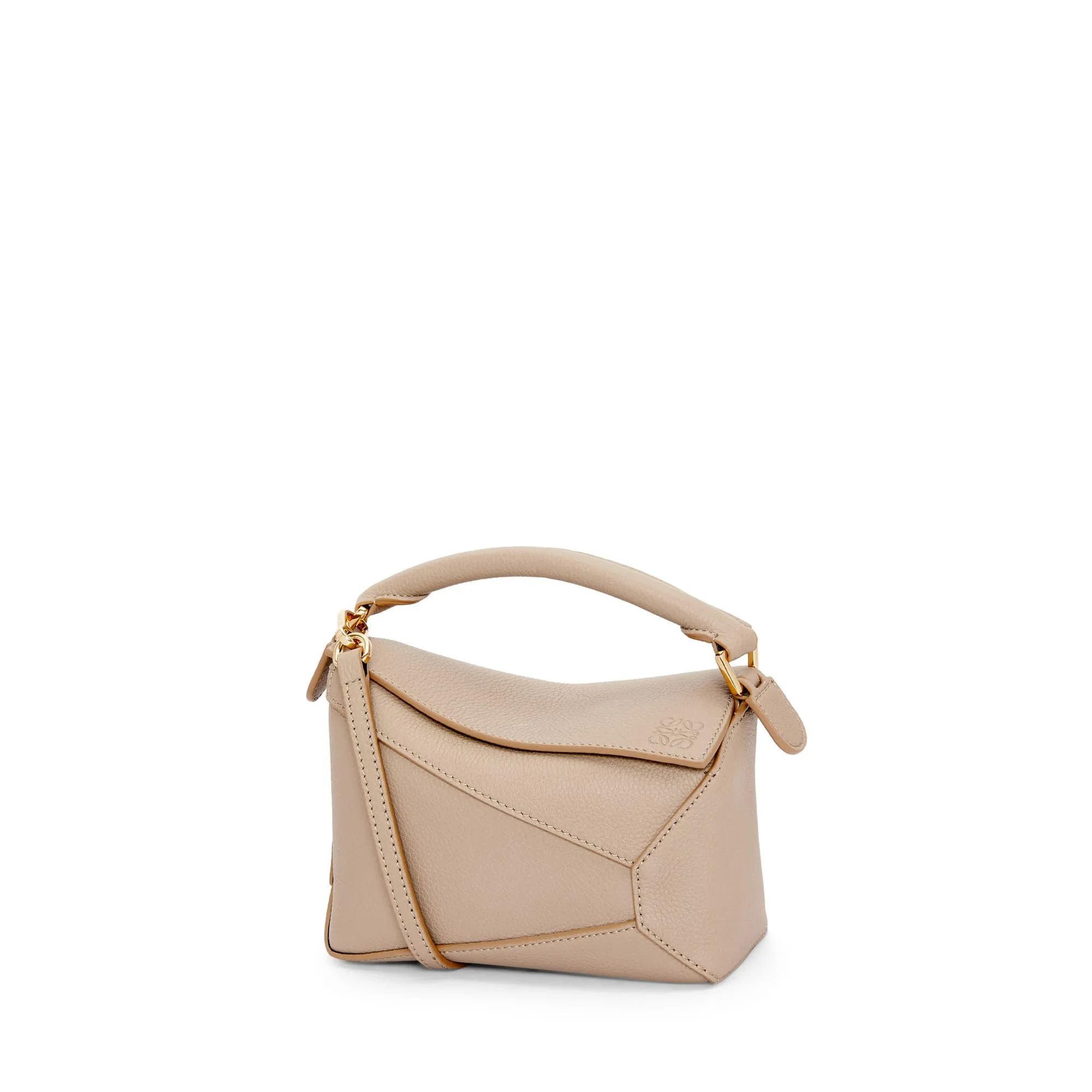 LOEWE Replica bags Mini Puzzle bag in soft grained Calfskin