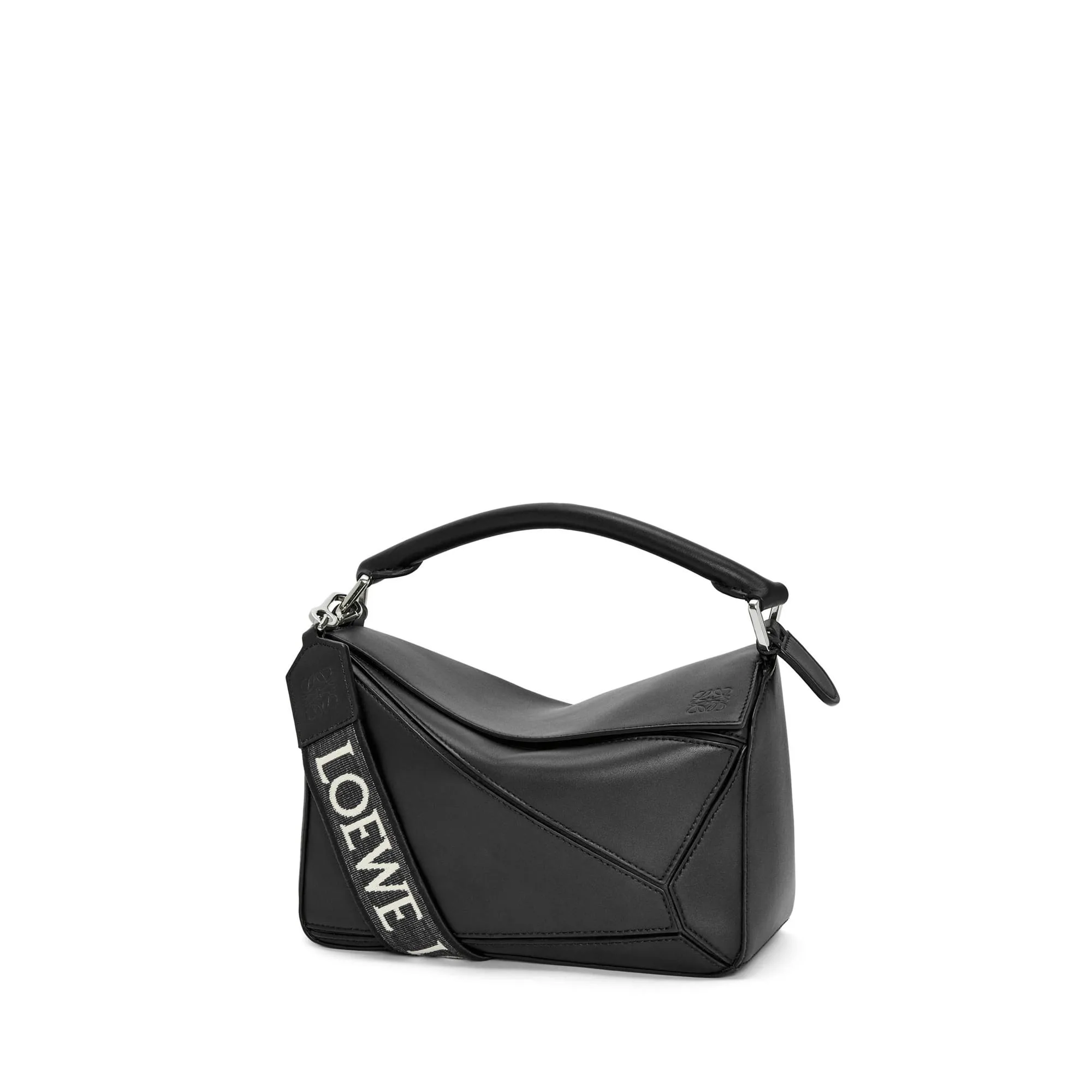 LOEWE Replica bags Small Puzzle bag in satin Calfskin