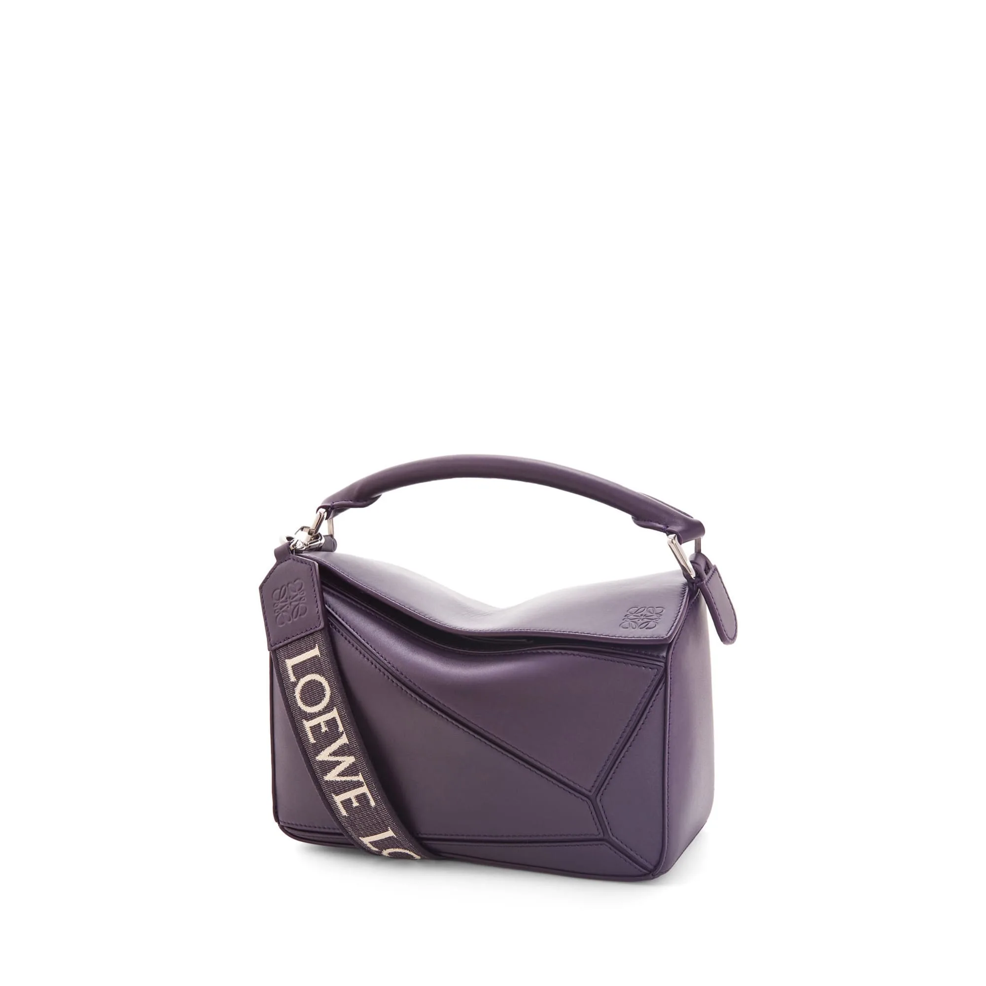 LOEWE Replica bags Small Puzzle bag in satin Calfskin