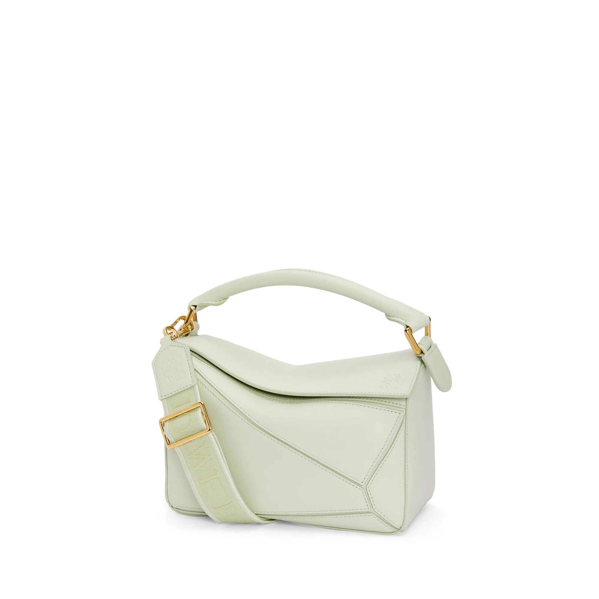 LOEWE Replica bags Small Puzzle bag in satin Calfskin