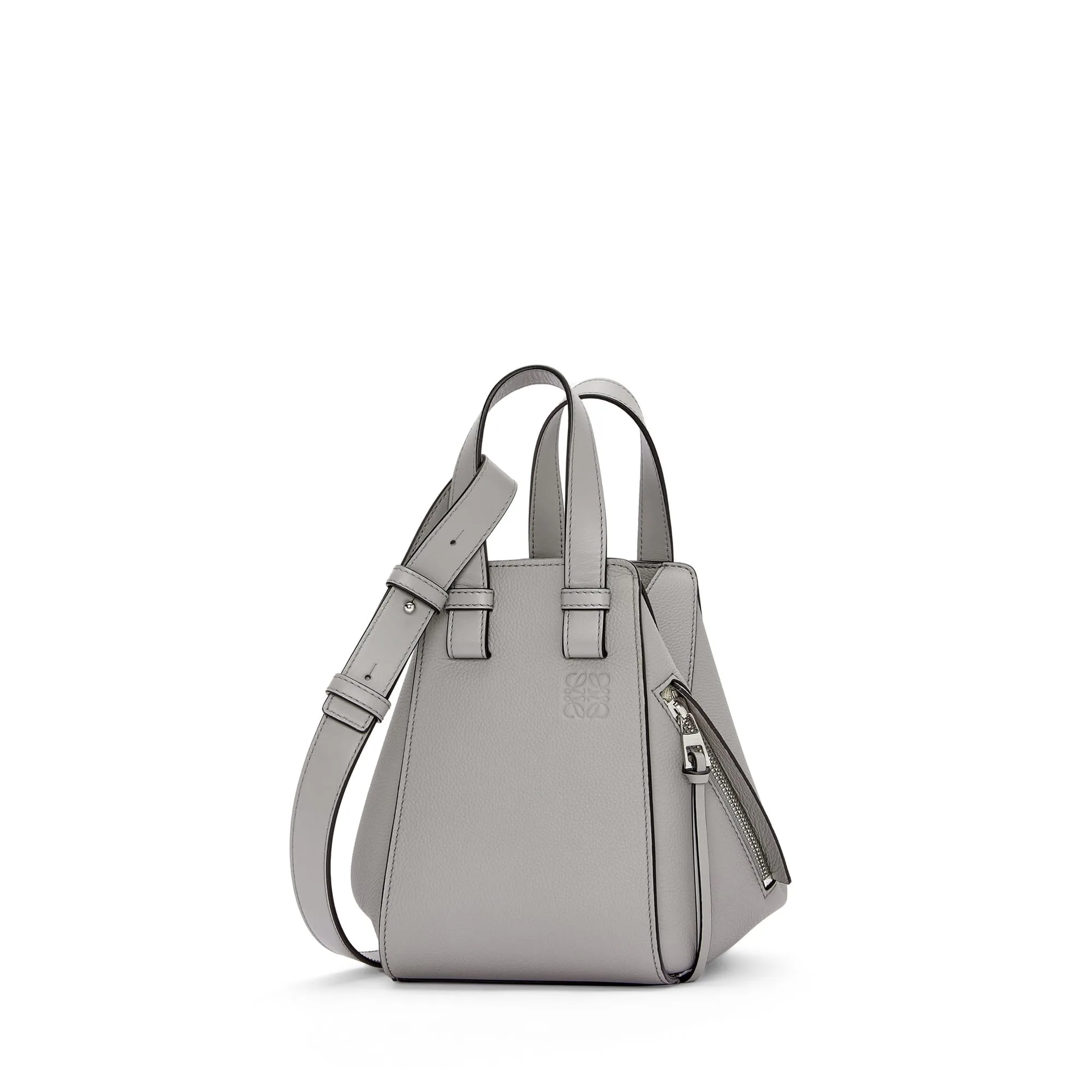 LOEWE Replica bags Compact Hammock bag in soft grained Calfskin